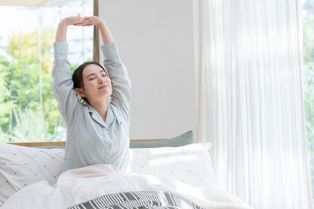 気分安定や睡眠の質向上で快適な目覚め