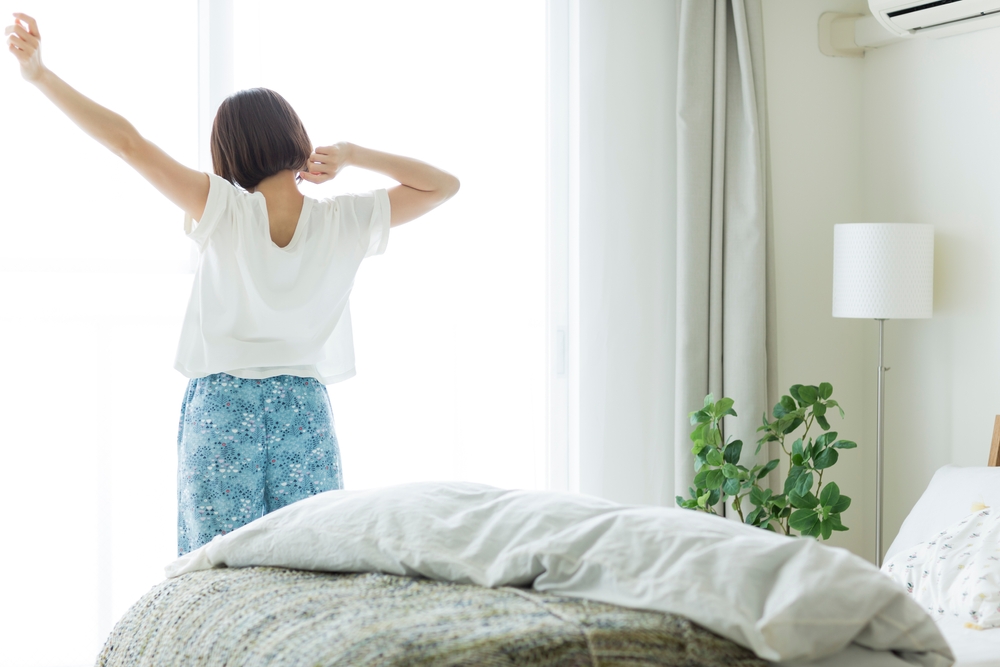 安眠できれば翌朝の目覚めが快適に！